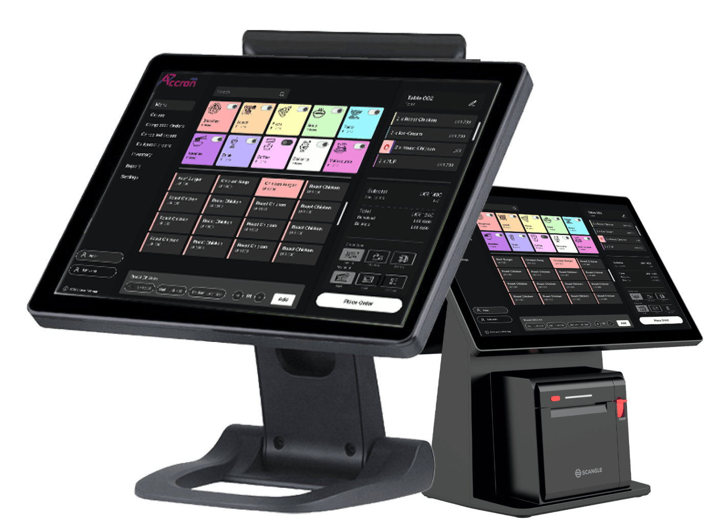 Accron Revolutions app development Products Pos terminal system