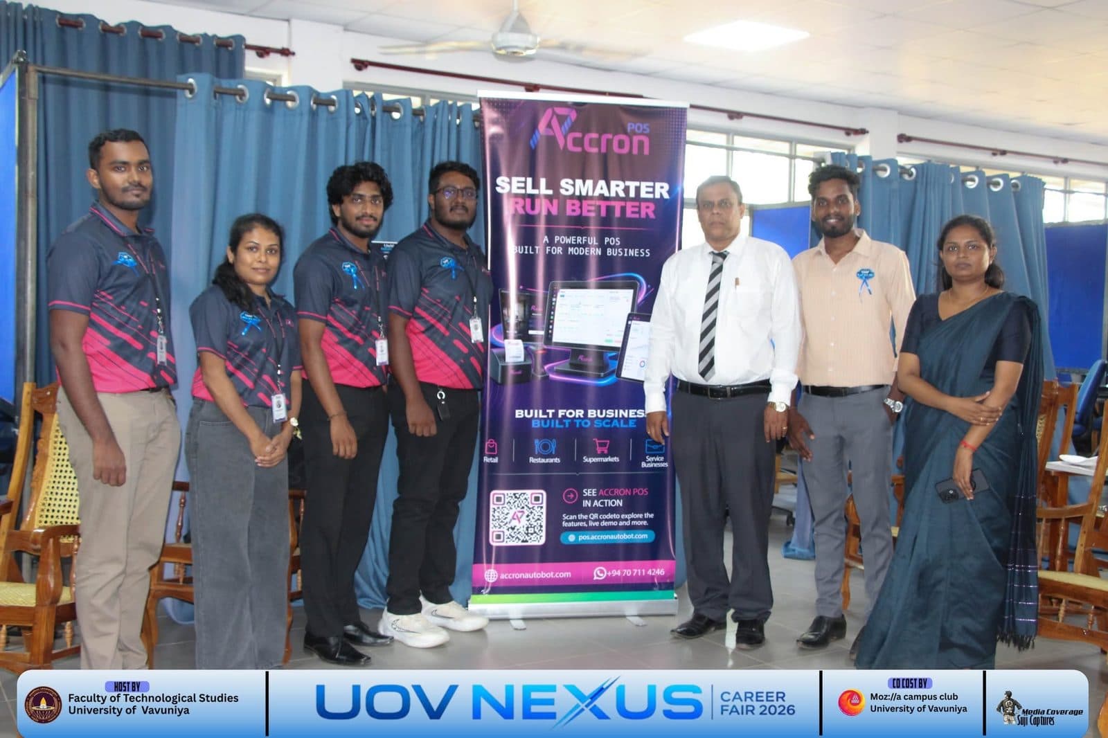 Accron Revolutions at the University of Vavuniya NEXUS Career Fair 2026 — cover image