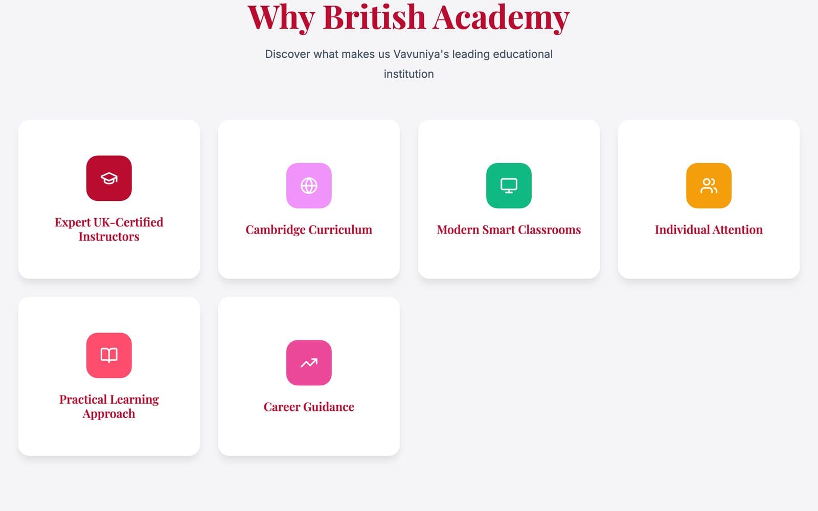 British Academy — Why British Academy
