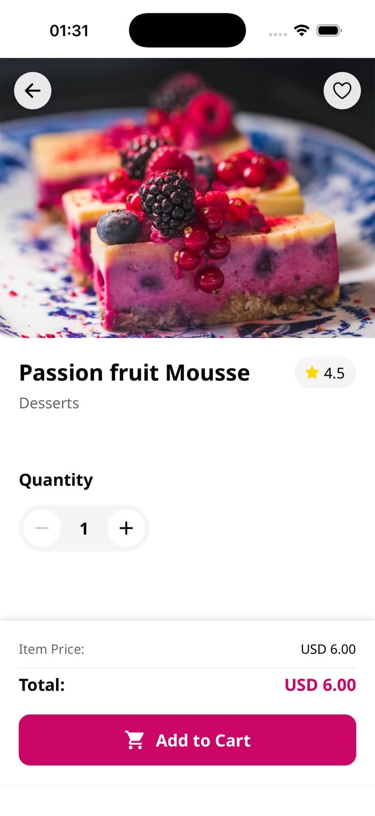 Mottoz — Ordering flow
